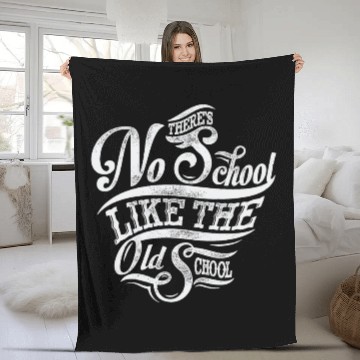Discover There's No School Like the Old School Fleece Blankets