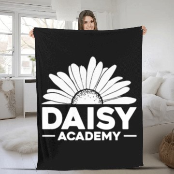Discover Daisy Garden Gardening Gardener Fleece Blankets