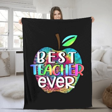 Discover Teacher, Best Teacher Ever Fleece Blankets