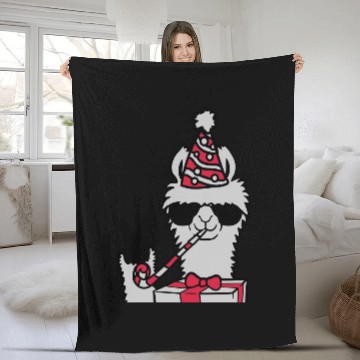 Discover Birthday No Drama Llama Fleece Blankets