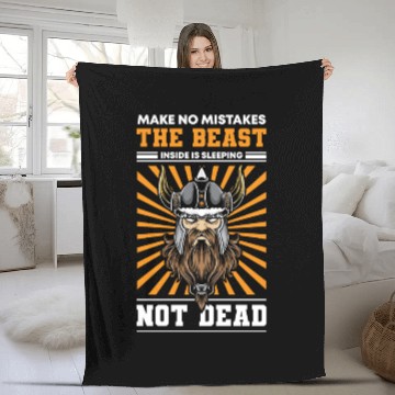 Discover Thor Father Axe Fleece Blankets