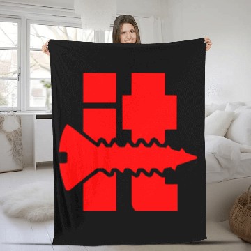Discover Screw IT ©WhiteTigerLLC.Com LIKE US ON FACEBOOK Fleece Blankets