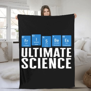 Discover Frisbee Fleece Blankets, Ultimate Science Periodic Table