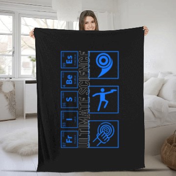 Discover Frisbee Fleece Blankets, Ultimate Science Periodic Table