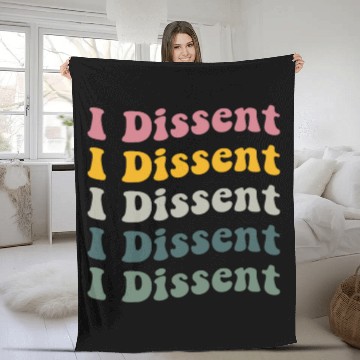 Discover I Dissent Protect Roe V Wade Fleece Blankets Notorious Rbg