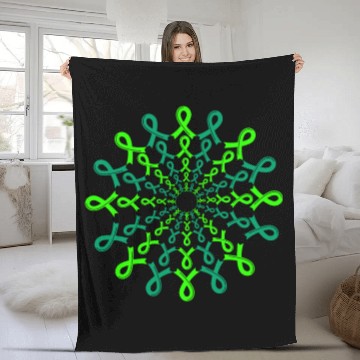Discover Gastroparesis Awareness Support Squad Cancer Fleece Blankets