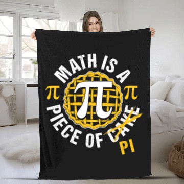 Discover Pi Day Pie Fleece Blankets