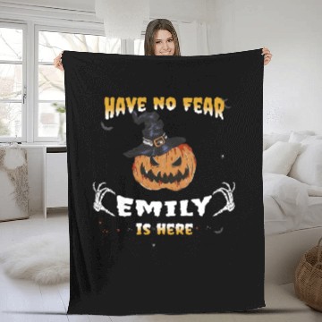 Discover Have no Fear Emily, is Here - Funny Emily Fleece Blankets