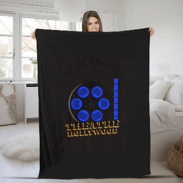 Discover Pantages Theatre Hollywood Fleece Blankets