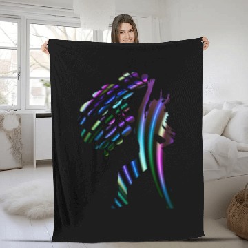 Discover dance Fleece Blankets