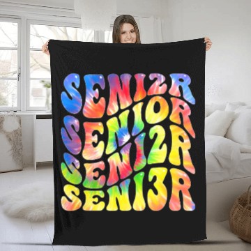 Discover Senior Graduation Back To School Class of 2023 Fleece Blankets