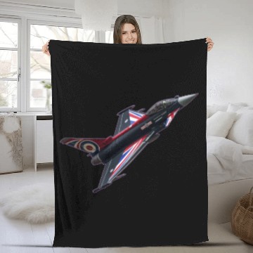 Discover Union Jack Typhoon Fleece Blankets