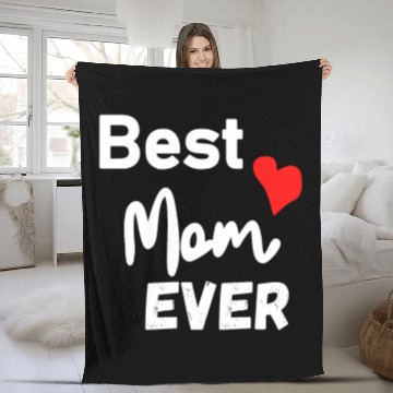 Discover Best Mom Ever Funny design Classic Fleece Blankets