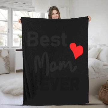Discover Best Mom Ever Funny design Classic Fleece Blankets