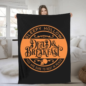 Discover Sleepy Hollow Dead Breakfast You Are Sure To RIP Fleece Blankets
