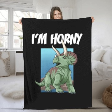 Discover Velociraptor for a Dino fan and dinosaur lover Fleece Blankets
