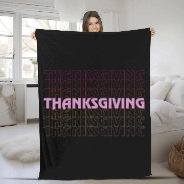 Discover thanksgiving Fleece Blankets