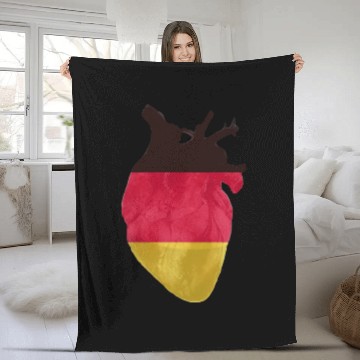 Discover I Love Germany Fleece Blankets