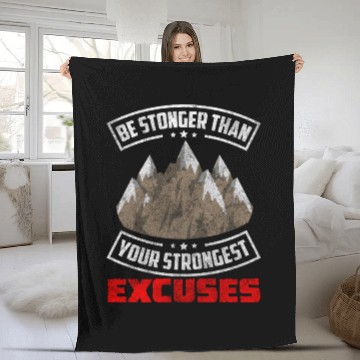 Discover Climber Hiking Rock Climbing Climbing Wall Fleece Blankets