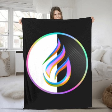 Discover The Crystal Flame of Transmutation Fleece Blankets