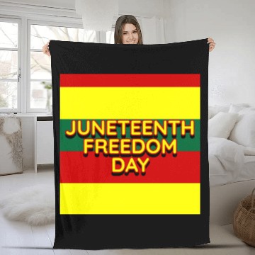 Discover UNITED (JUNETEENTH) Fleece Blankets