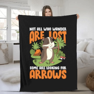 Discover Not All Who Wander Are Lost Some Are Looking For Fleece Blankets