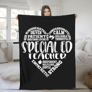 Discover Special education teacher, SPED teacher Fleece Blankets