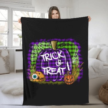 Discover Trick Or Treat Fleece Blankets