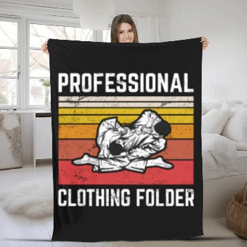 Discover Professional Clothing Folder BJJ JuJitsu Brazilian Fleece Blankets