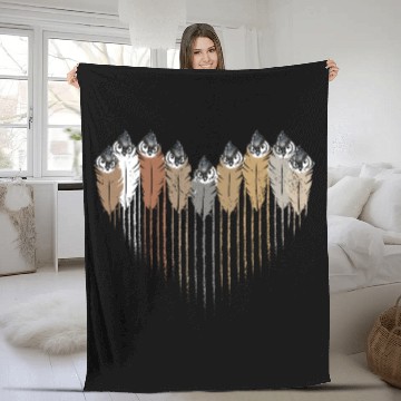 Discover Bird Lover Birdwatching Bird Whisperer Fleece Blankets
