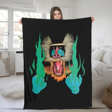 Discover Animal Kaiyote Concert Fleece Blankets