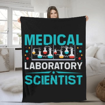 Discover Medical laboratory scientist Fleece Blankets