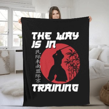 Discover Samurai Ninja Ronin Warrior Fleece Blankets