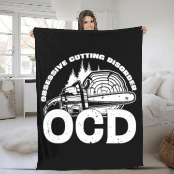 Discover Logger Lifestyle Classic Lumberjack Worker Gifts Fleece Blankets