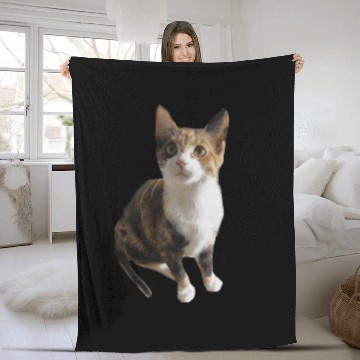 Discover calico cat Classic Fleece Blankets