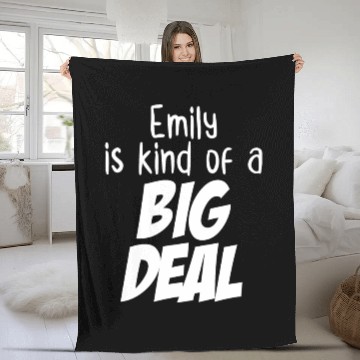 Discover Emily is Kind of a Big Deal Fleece Blankets