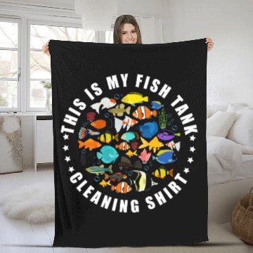 Discover Fish Pets Aquarist Fleece Blankets
