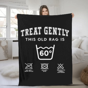 Discover Funny 60th Birthday Gifts, 60 Year Old Birthday Fleece Blankets