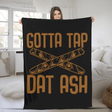 Discover Gotta Tap Dat Ash Fleece Blankets