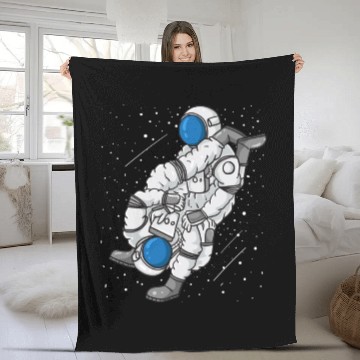Discover Astronaut Jiu Jitsu Martial Arts MMA Gift Fleece Blankets