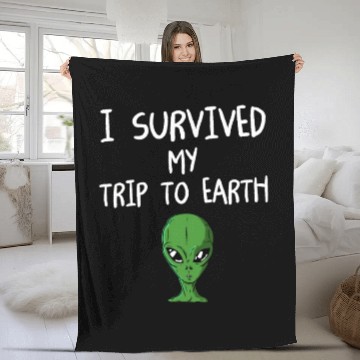 Discover Alien Fleece Blankets Ufo Extraterrestrial Children Mars