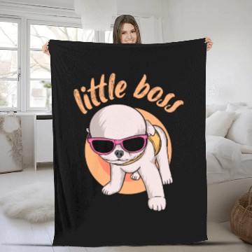 Discover Little Boss Fleece Blankets