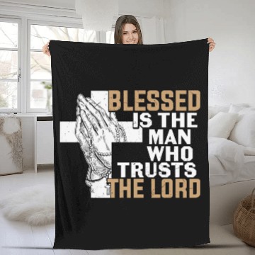 Discover Christian Sayings Fleece Blankets