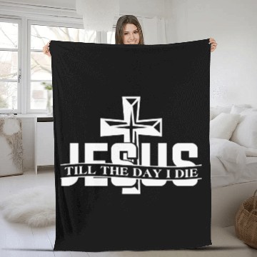Discover Christian Sayings Fleece Blankets