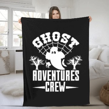 Discover Ghost Adventures Crew Halloween Fleece Blankets