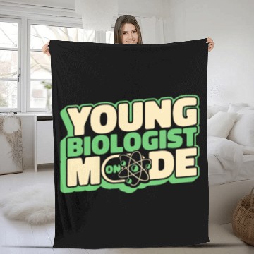 Discover Biology Biologist Fleece Blankets