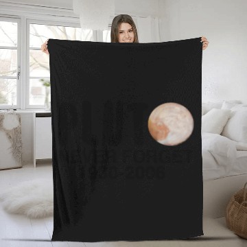 Discover Pluto never forget 1930-2006 - Cool Fleece Blankets