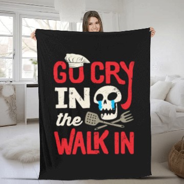 Discover Chef Design ,Kitchen Chef Culinary Cook Fleece Blankets