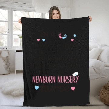 Discover Newborn Nursery Nurse Newborn Nursery Nursing Gift Fleece Blankets