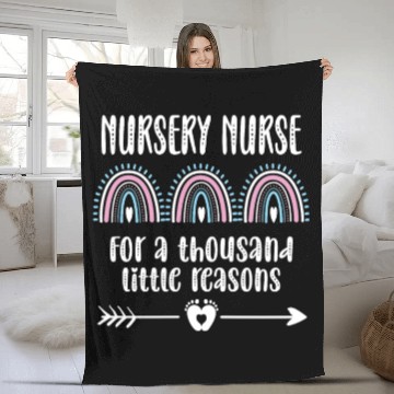 Discover Newborn Nursery Nurse Gift Newborn Nursery Nursing Fleece Blankets